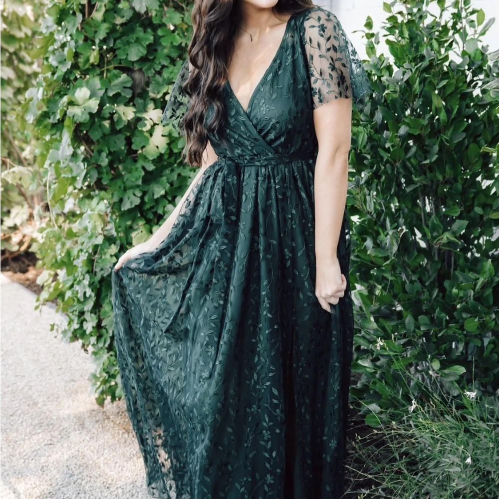 Baltic Born Marseille Embossed Maxi Dress - Bridesmaid Dress